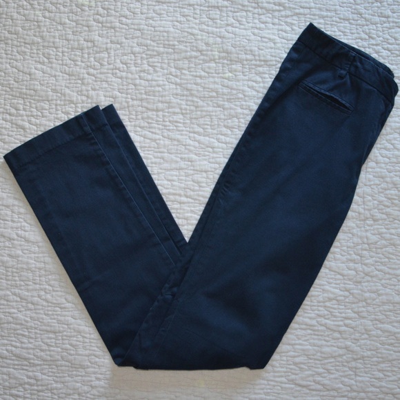 Zara Basic Navy blue trouser pant - Picture 2 of 4